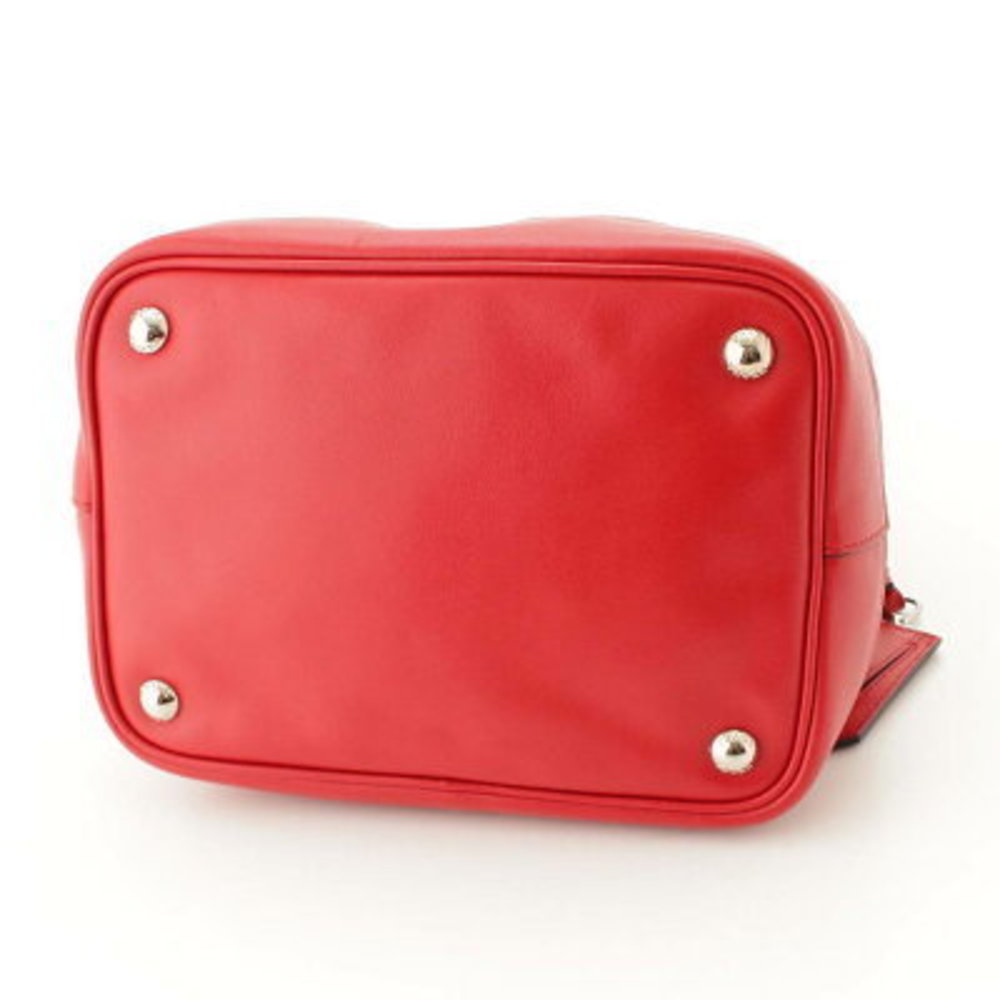 Prada Drawstring One Shoulder Bag Red - image 5